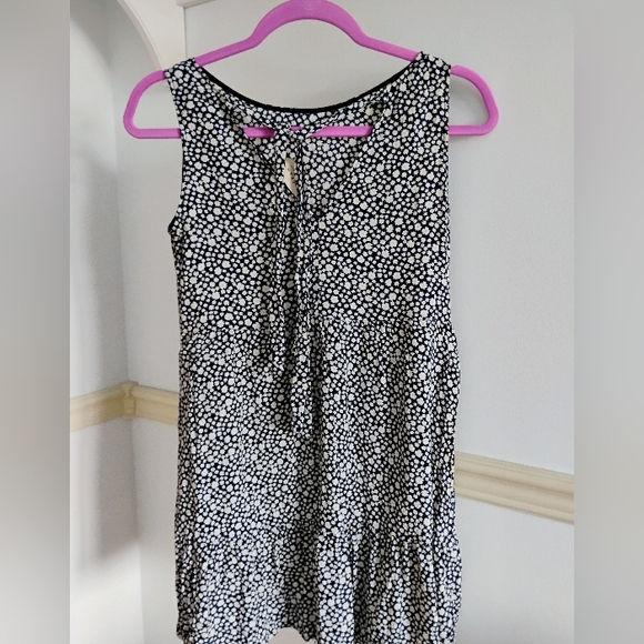 Sezane Fifi Dress Size 36 FR Size 4 US Blue White Floral Mini Like New - Picture 8 of 14